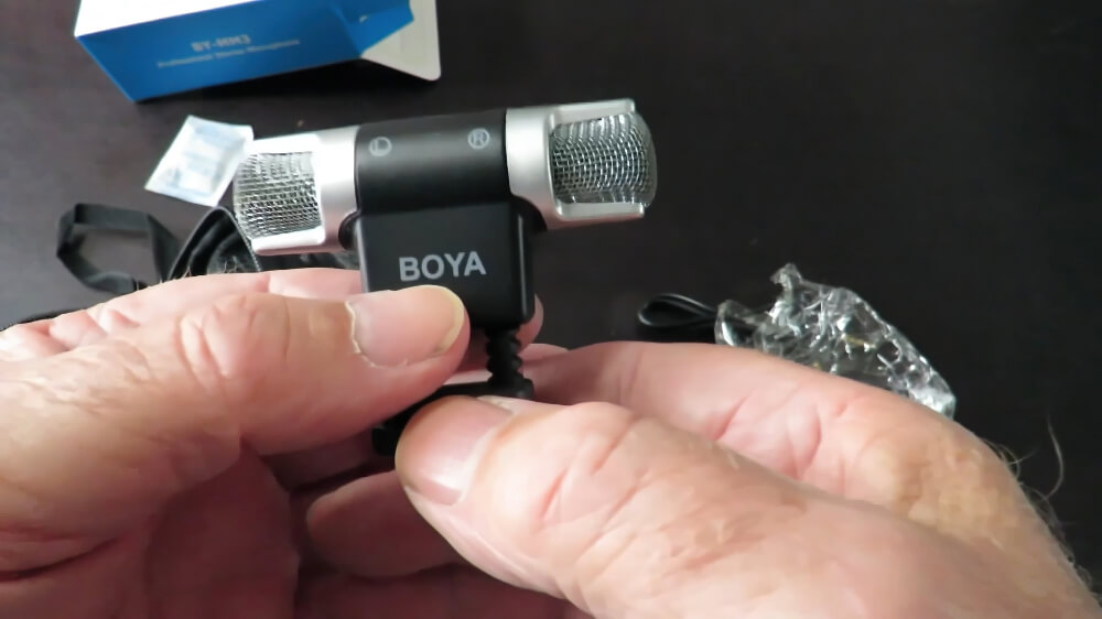 Boya MM3 a good entry level Stereo Microphone